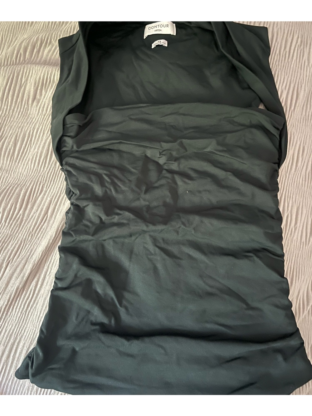 Aritzia Contour Flourish Top - Dark Green
